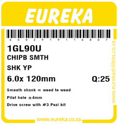 1GL90 - Chipboard Screw -1GL90_Label_T